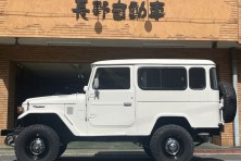 S56 ランドクルーザー40 BJ44V 4速 パワステ クーラー 白サムネイル